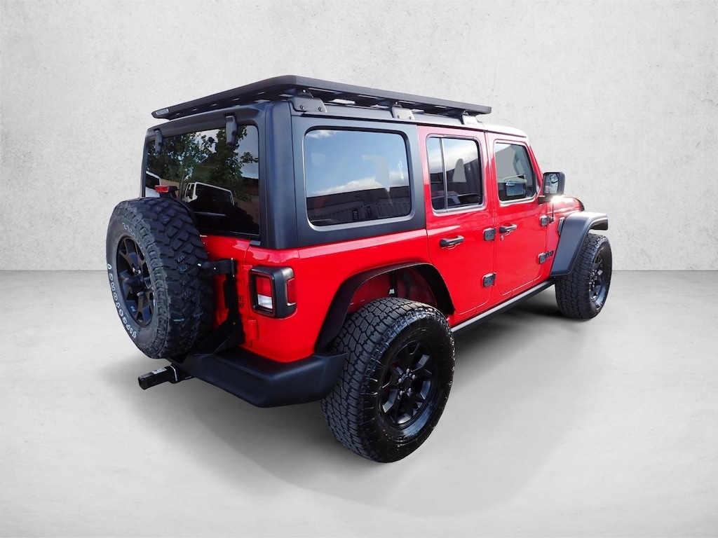 Used 2020 Jeep Wrangler Willys Sport Utility