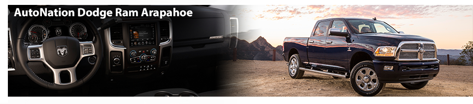 Learn
more about the new 2015 Ram 2500 Pickup featuring toughness and technology at a
great price, available now at AutoNation Dodge Ram Arapahoe in Centennial,
CO