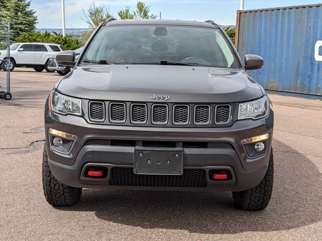 Used 2018 Jeep Compass Trailhawk with VIN 3C4NJDDB9JT259421 for sale in Centennial, CO