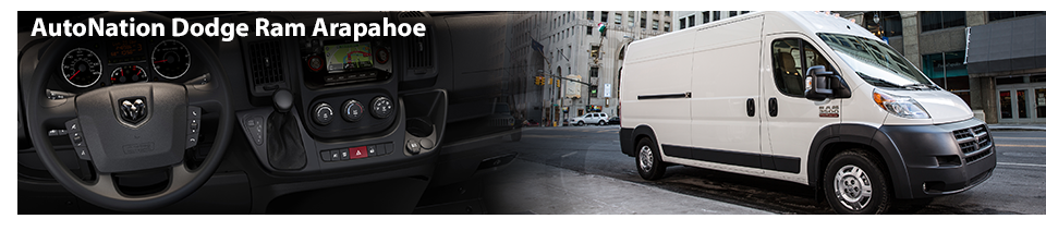 Learn
more about the new 2015 Ram ProMaster featuring toughness and technology at a
great price, available now at AutoNation Dodge Ram Arapahoe in Centennial,
CO