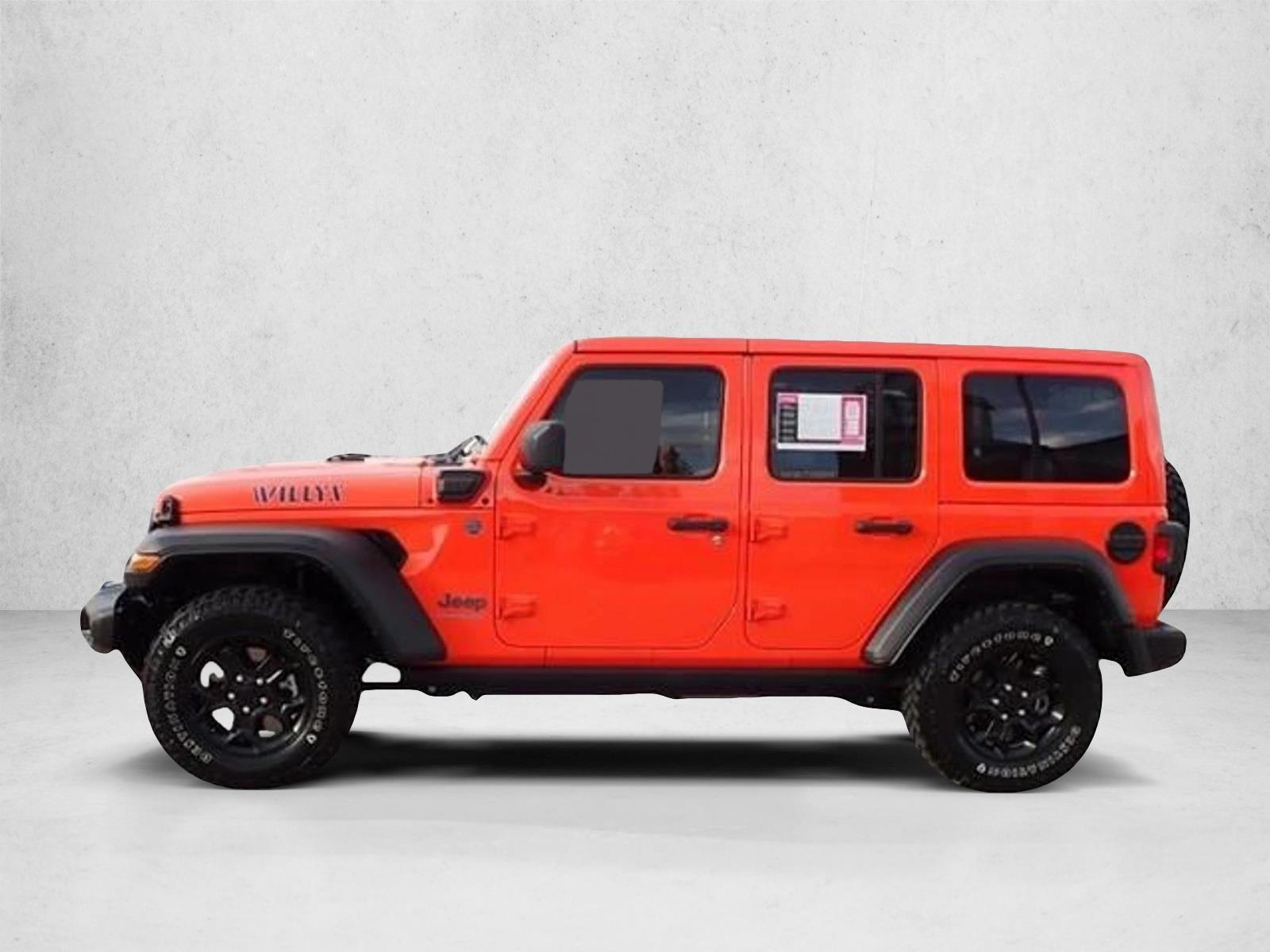 Used 2023 Jeep Wrangler 4xe Willys 4XE with VIN 1C4JJXN67PW663046 for sale in Centennial, CO