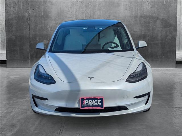 Used 2022 Tesla Model 3 Long Range with VIN 5YJ3E1EBXNF102123 for sale in Centennial, CO