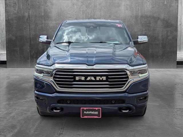 Used 2021 RAM Ram 1500 Pickup Longhorn with VIN 1C6SRFKT1MN836411 for sale in Centennial, CO
