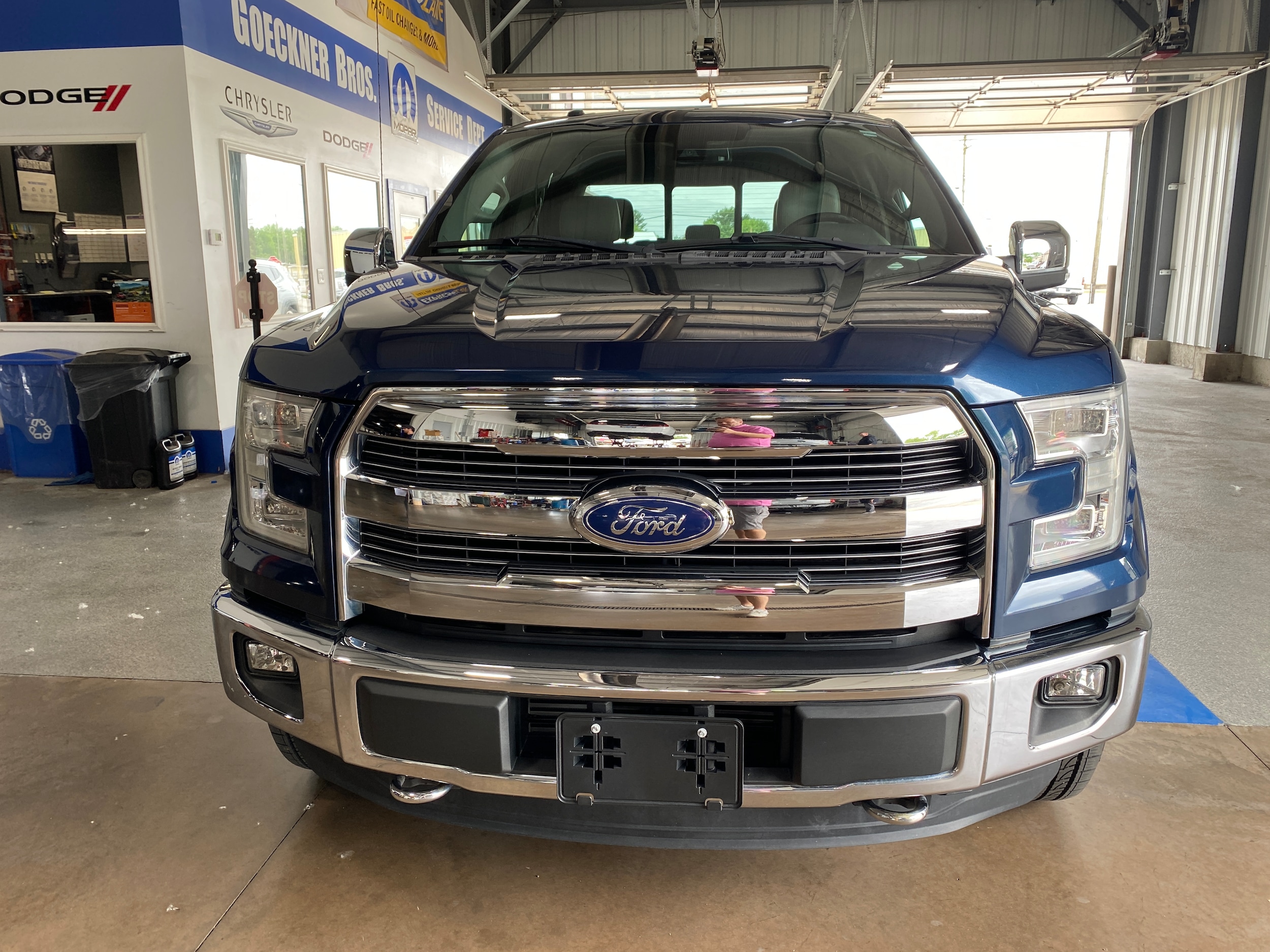 Used 2015 Ford F-150 Lariat with VIN 1FTFW1EG6FKD27388 for sale in Effingham, IL