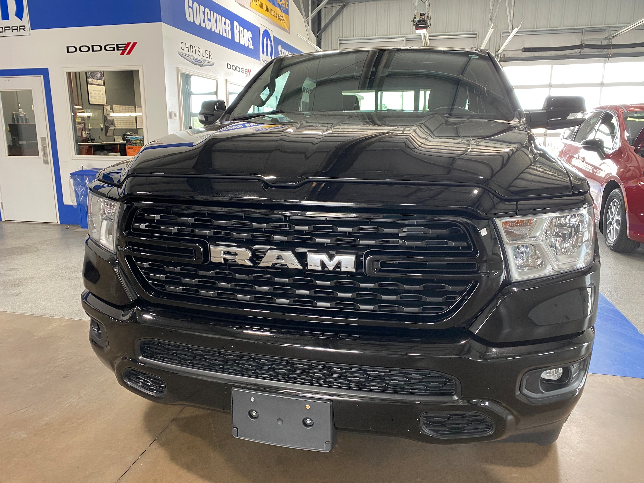 Used 2022 RAM Ram 1500 Pickup Big Horn/Lone Star with VIN 1C6SRFFT9NN423163 for sale in Effingham, IL