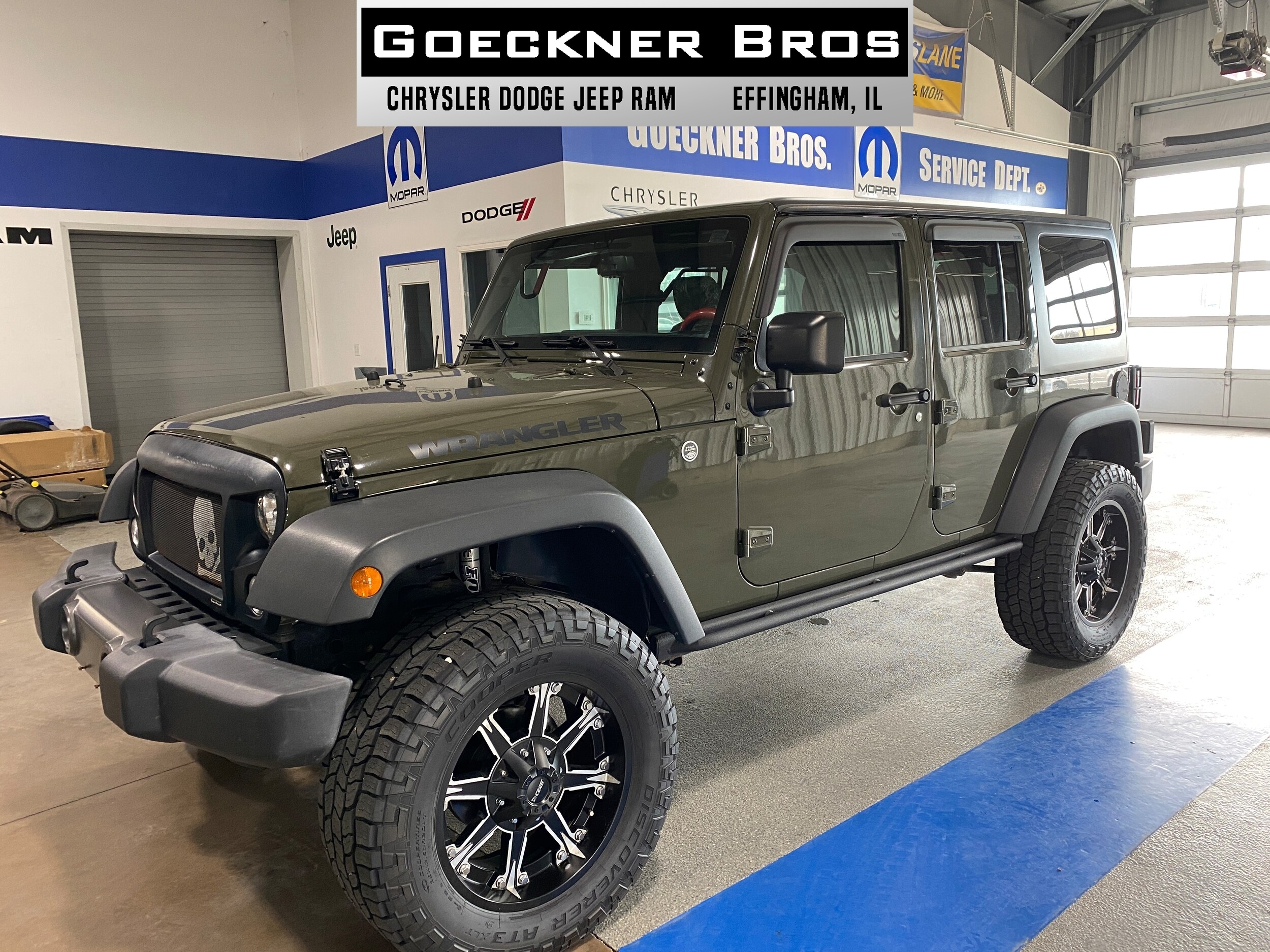 2016 Jeep Wrangler Unlimited Black Bear