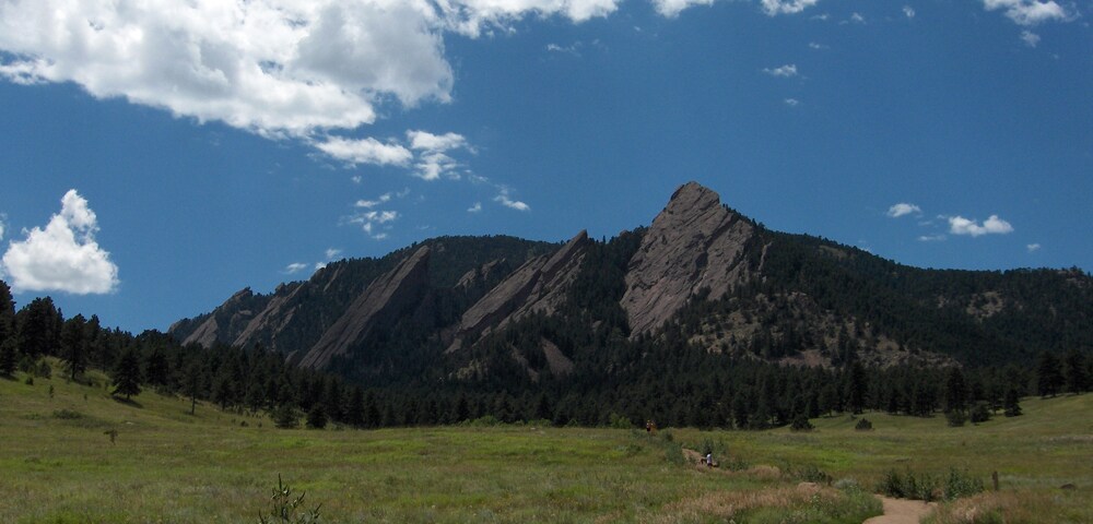 Boulder, CO View of Denver, Colorado