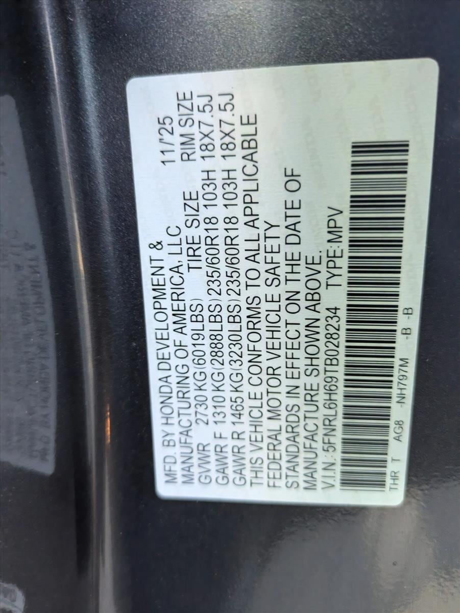 2026 Honda Odyssey EX-L - Photo 26