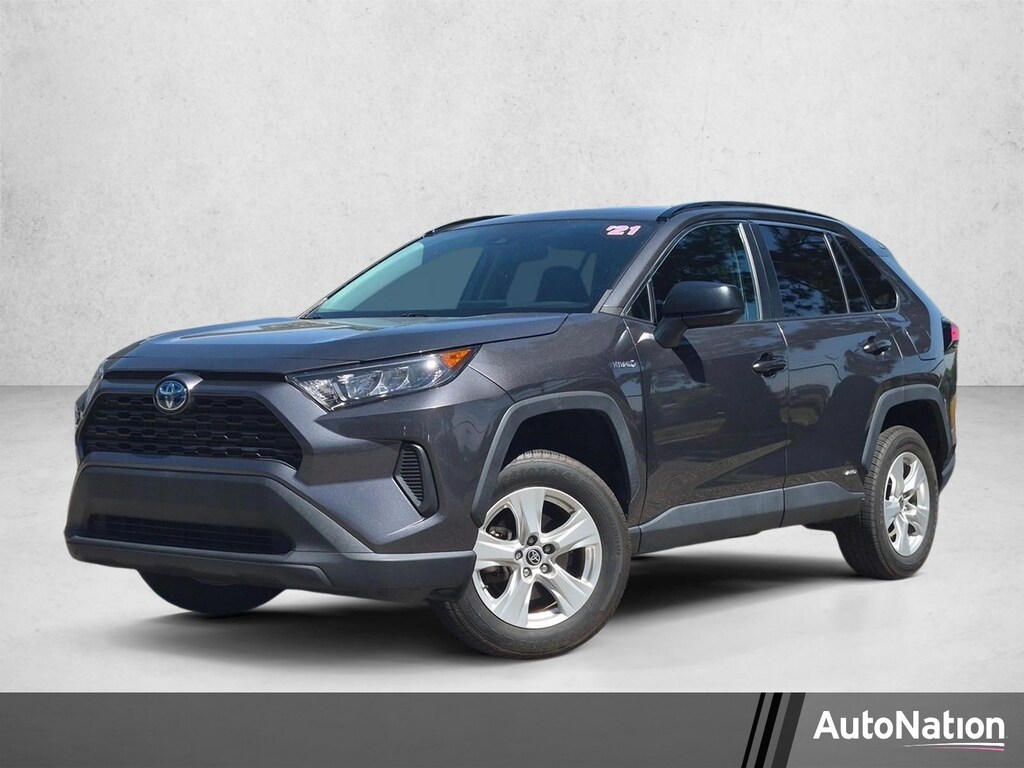 Used 2021 Toyota RAV4 Hybrid LE SUV