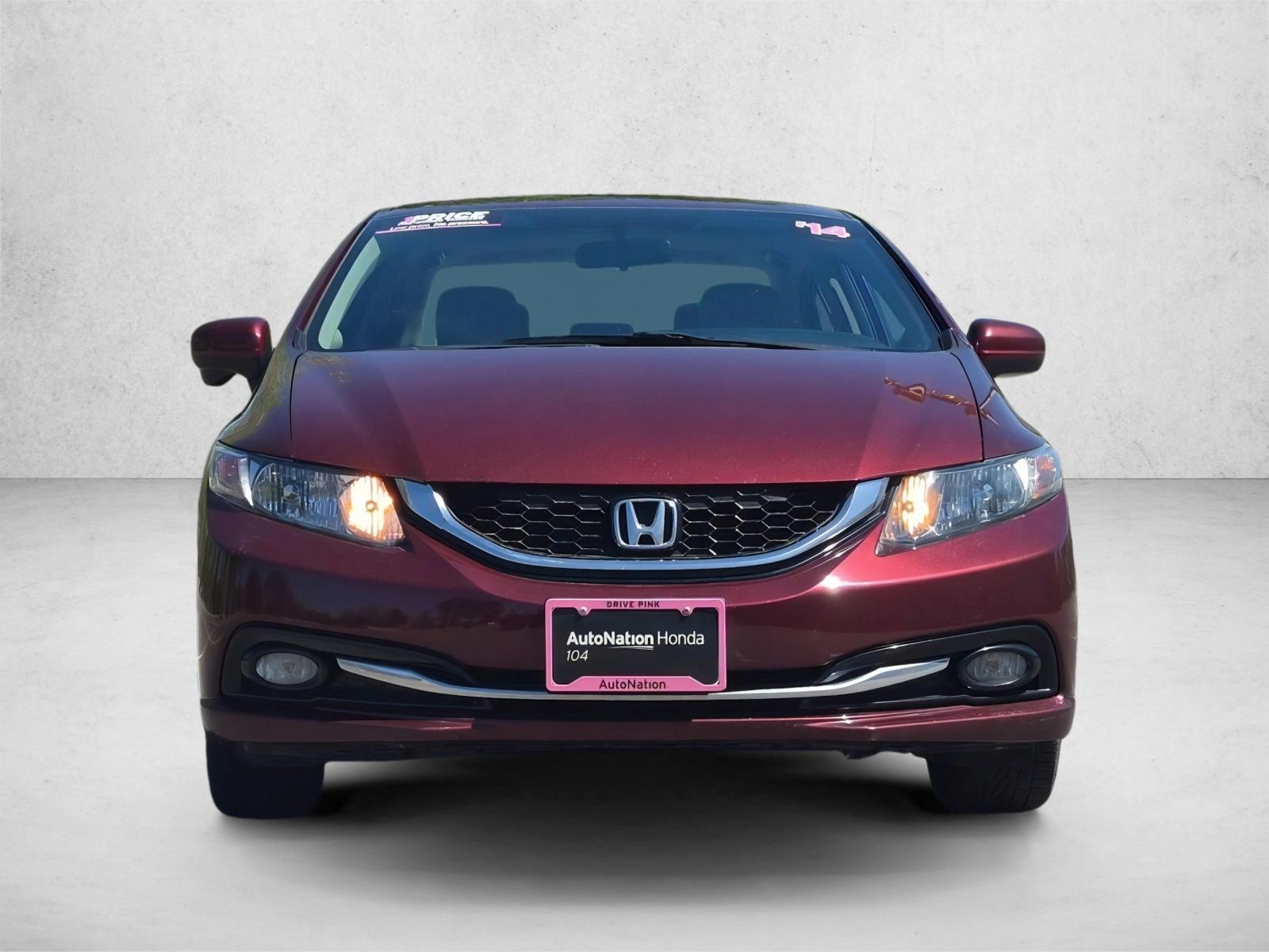 Used 2014 Honda Civic EX-L with VIN 19XFB2F93EE067566 for sale in Westminster, CO