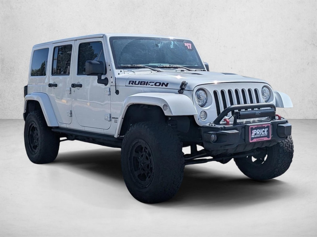 Used 2017 Jeep Wrangler JK Unlimited Rubicon 4x4 SUV