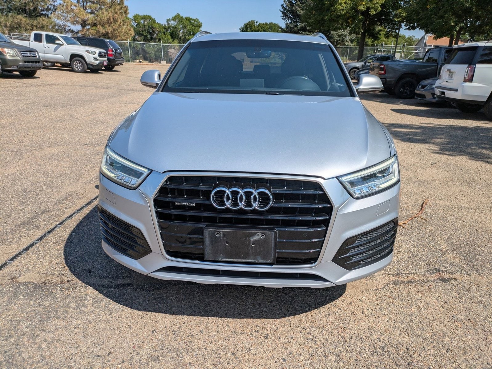 Used 2018 Audi Q3 Premium Plus with VIN WA1JCCFS5JR008396 for sale in Westminster, CO