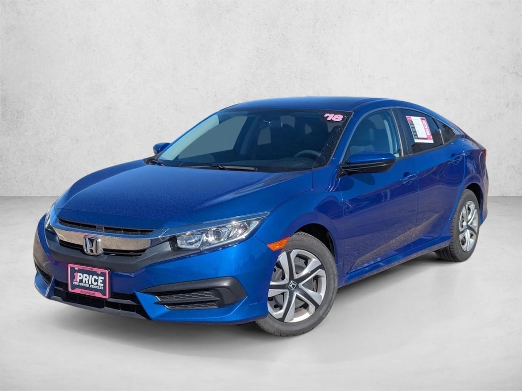 Used 2018 Honda Civic LX Sedan