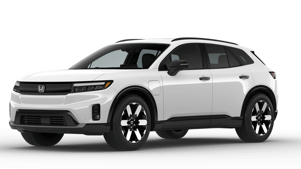  A white Honda Prologue