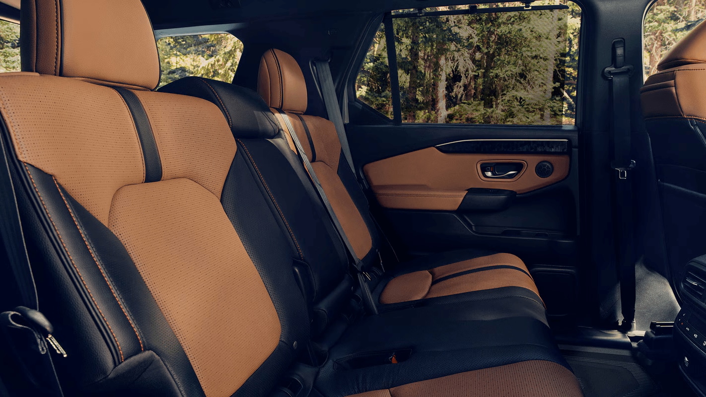 Interior of Honda Passport