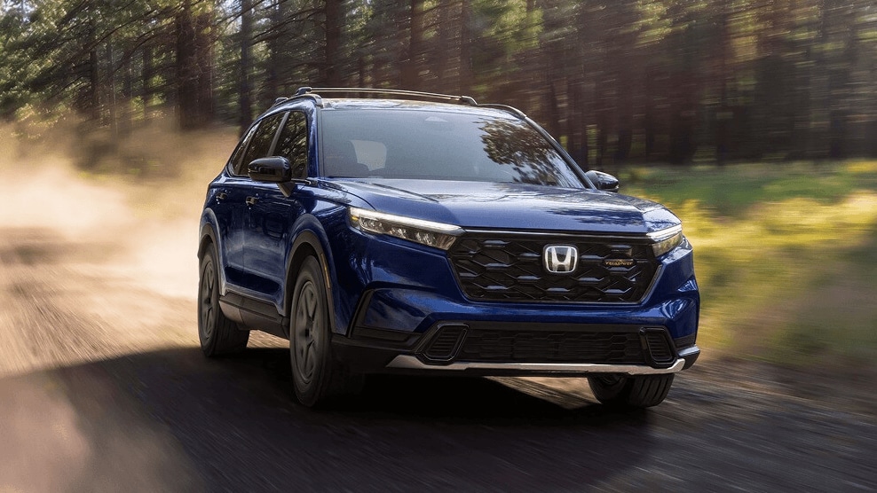 Honda CR-V in Canyon River Blue Metallic