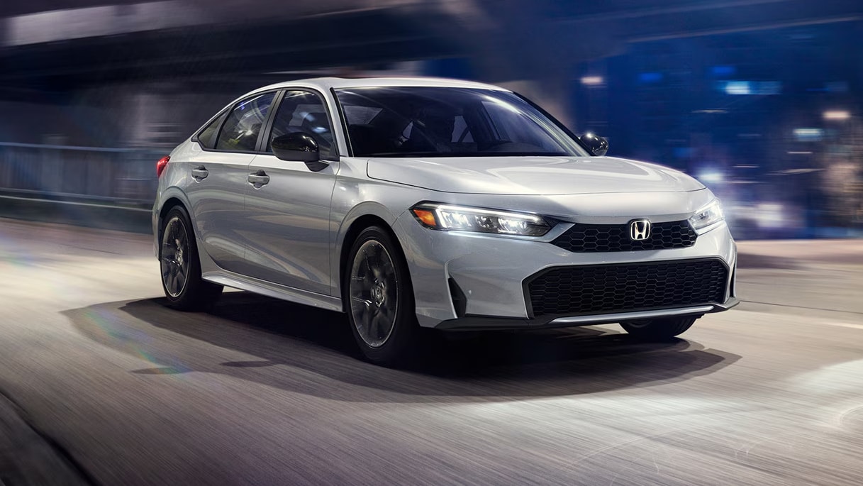 Honda Civic in Solar Silver Metallic