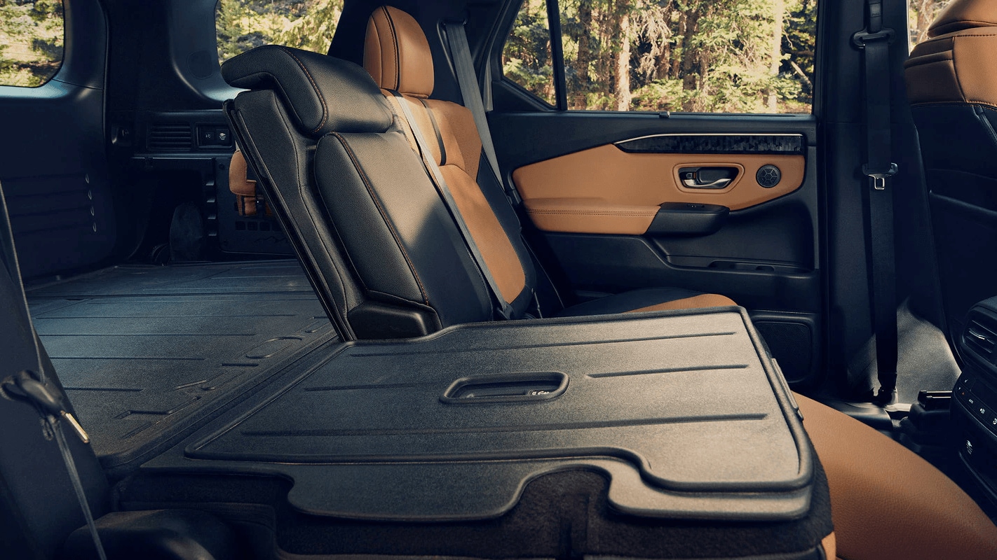 Interior of Honda Passport