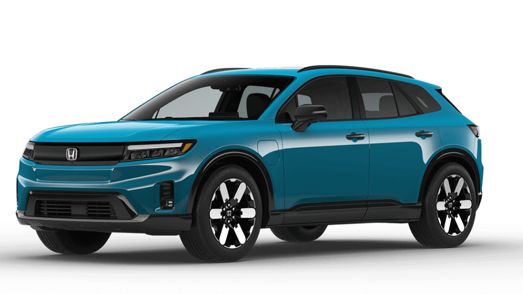  A blue-green Honda Prologue