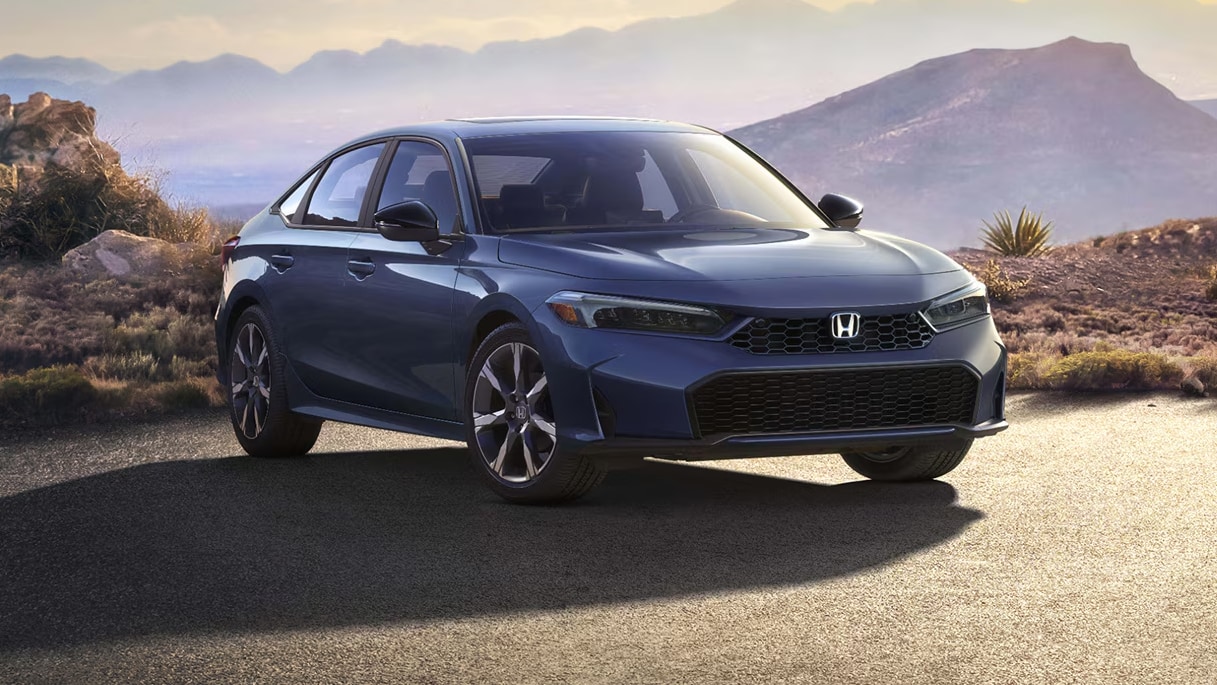 Honda Civic in Blue Lagoon Pearl