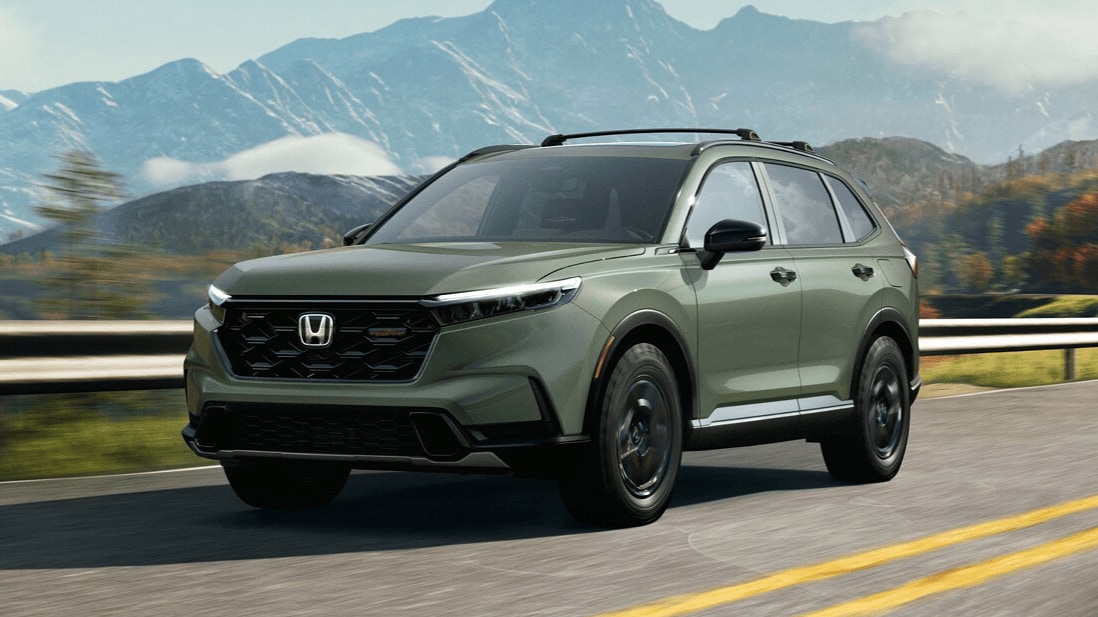 Honda CR-V in Ash Green Metallic