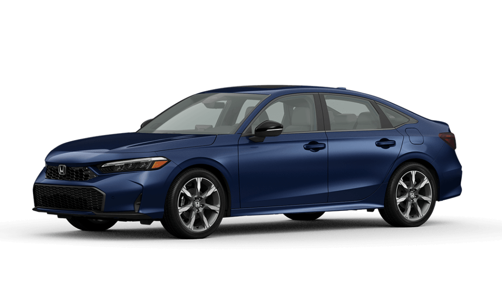 Honda Civic Sedan in Blue Lagoon Pearl