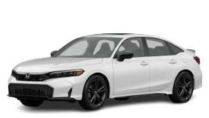 Learn about the 2025 Honda Civic Si exterior color options 2025 Honda Civic Si in Platinum White Pearl