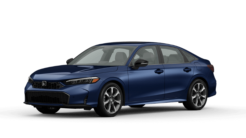  A navy blue 2026 Honda Civic