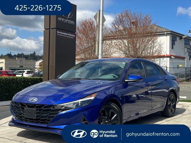2022 Hyundai Elantra Blue
