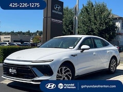 2026 Hyundai Sonata Hybrid Blue Sedan