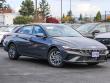 New 2026 Hyundai Elantra Hybrid Blue Sedan