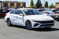 2026 Hyundai Elantra Hybrid Blue Sedan