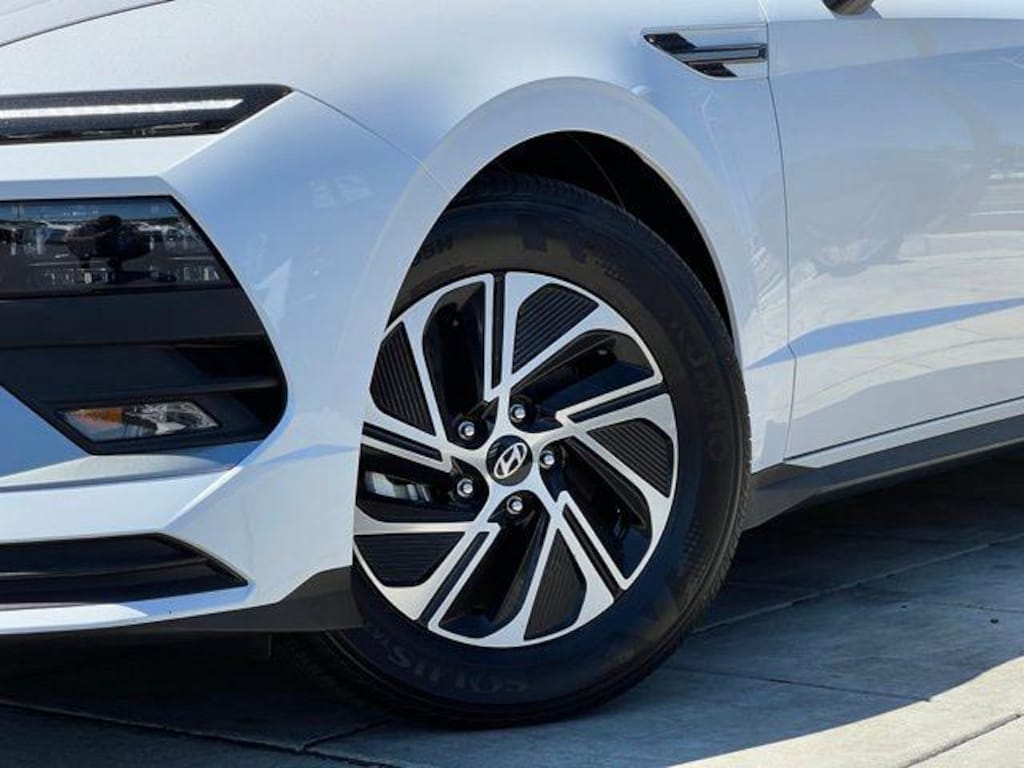 New 2026 Hyundai Sonata Hybrid Blue Sedan