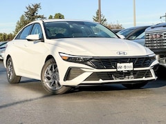 2026 Hyundai Elantra Hybrid Blue Sedan