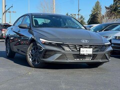 2026 Hyundai Elantra Hybrid Blue Sedan