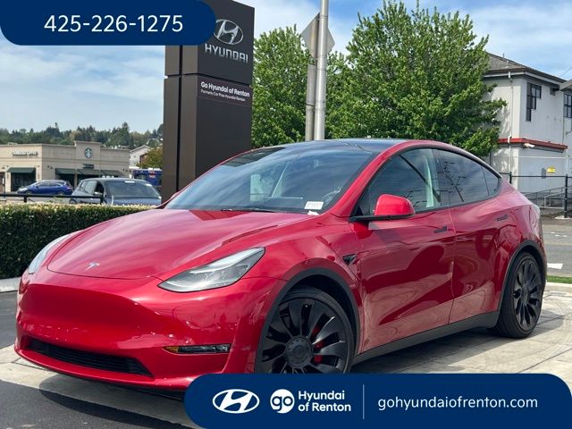 2022 Tesla Model Y Performance Dual Motor All-Wheel Drive's photo
