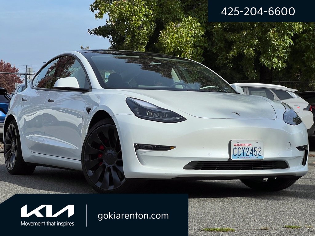 Used 2022 Tesla Model 3 Performance with VIN 5YJ3E1EC7NF253736 for sale in Renton, WA