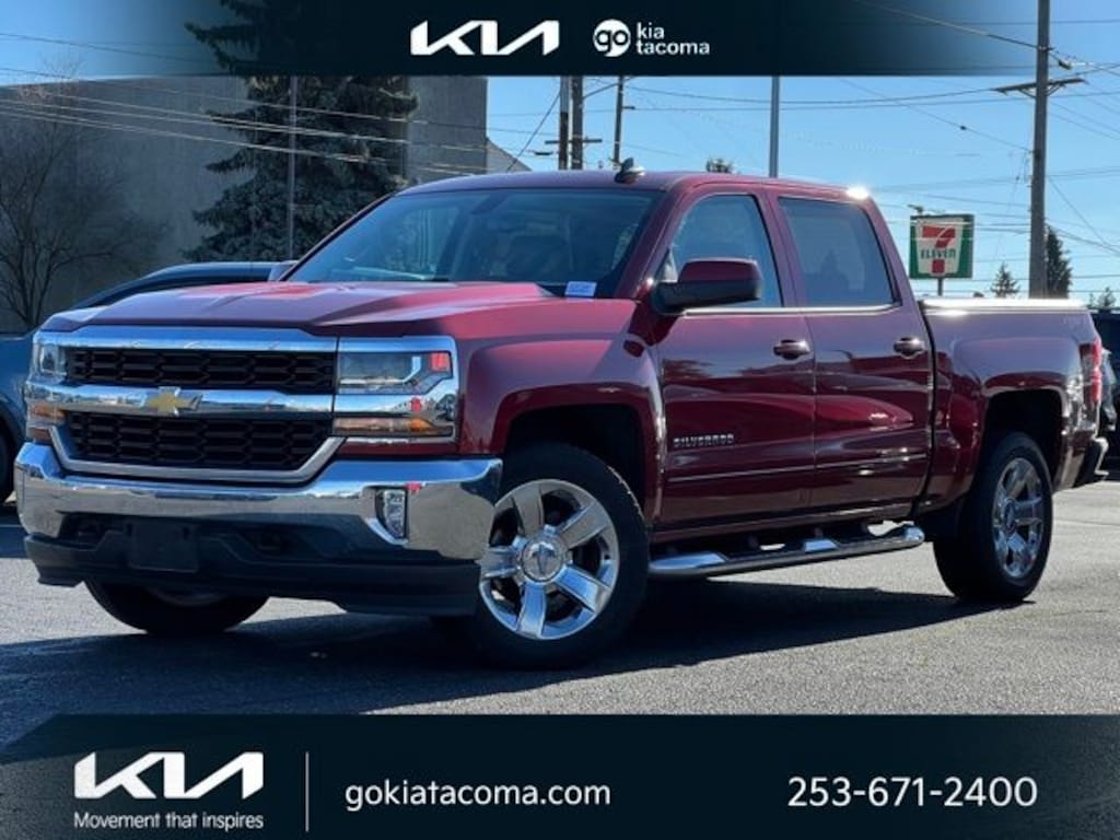 Used 2018 Chevrolet Silverado 1500 LT w/1LT Truck Crew Cab