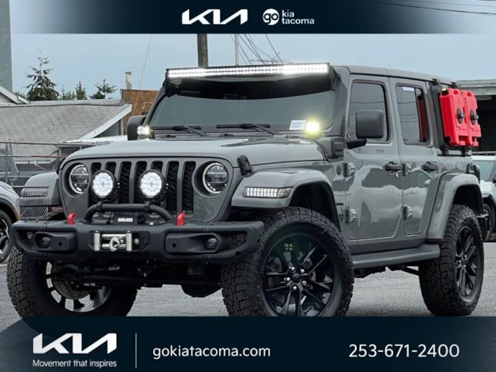 Used 2021 Jeep Wrangler 4xe Sahara SUV