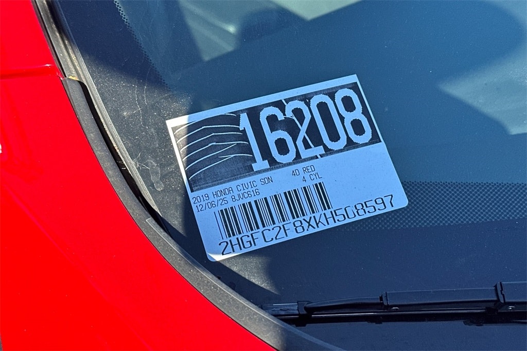 Used 2019 Honda Civic Sport Sedan