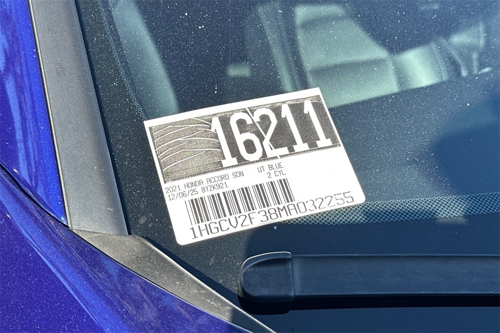 Used 2021 Honda Accord Sport 2.0T Sedan