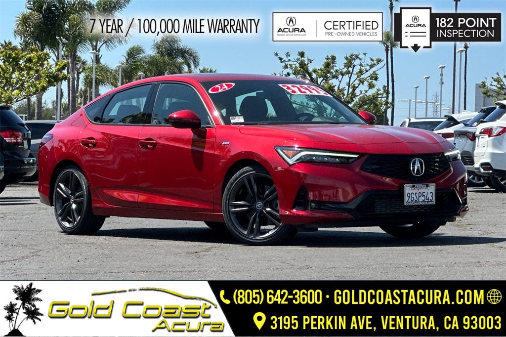 Certified 2024 Acura Integra A-Spec Tech Package Hatchback