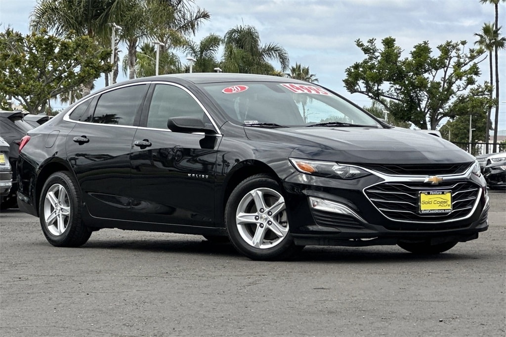 Used 2020 Chevrolet Malibu 1LS with VIN 1G1ZB5ST2LF146190 for sale in Ventura, CA
