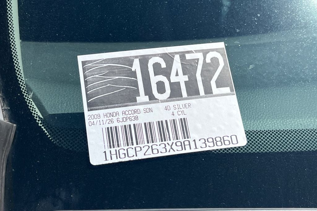 2009 Honda Accord 2.4 LX photo 3