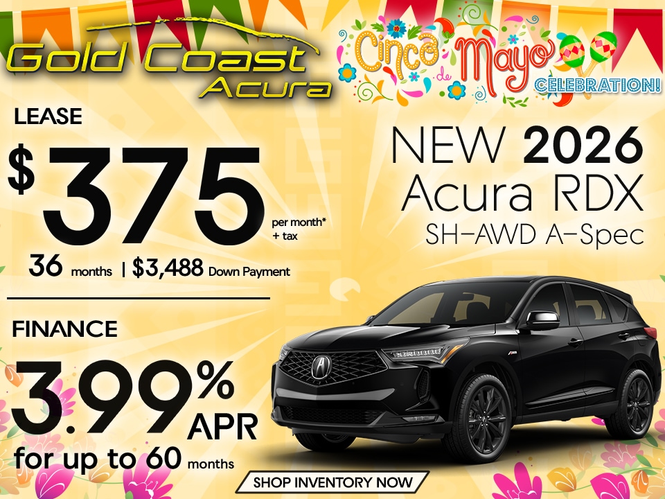 Acura RDX Lease and Finance Offers | Gold Coast Acura