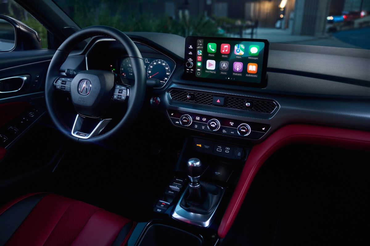 The dashboard of the 2026 Acura Integra