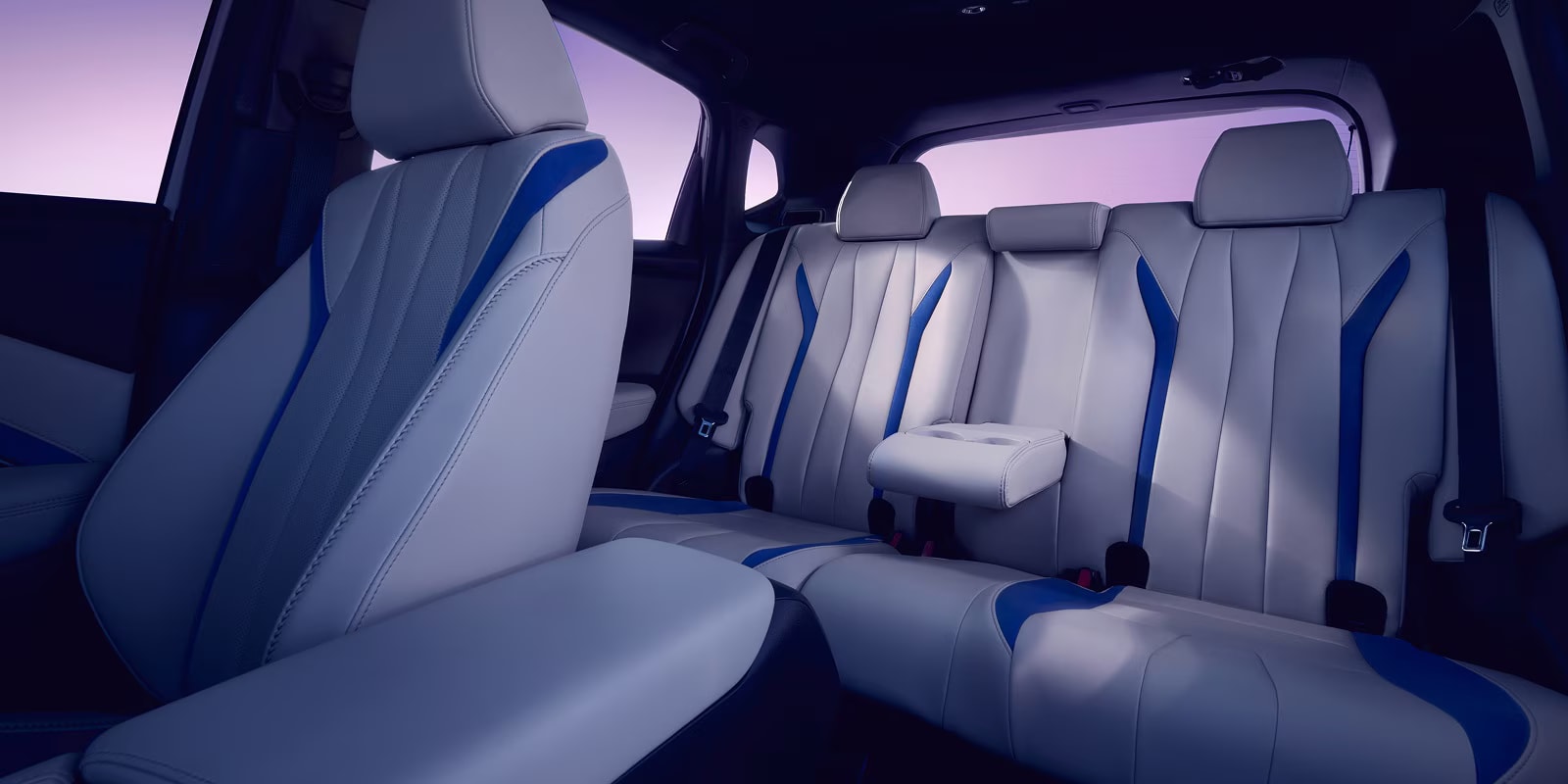 The interior seating of the 2026 Acura ADX