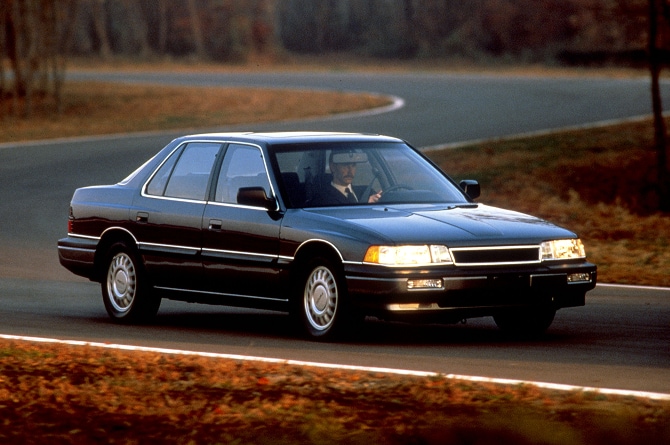 The original Acura car on the road