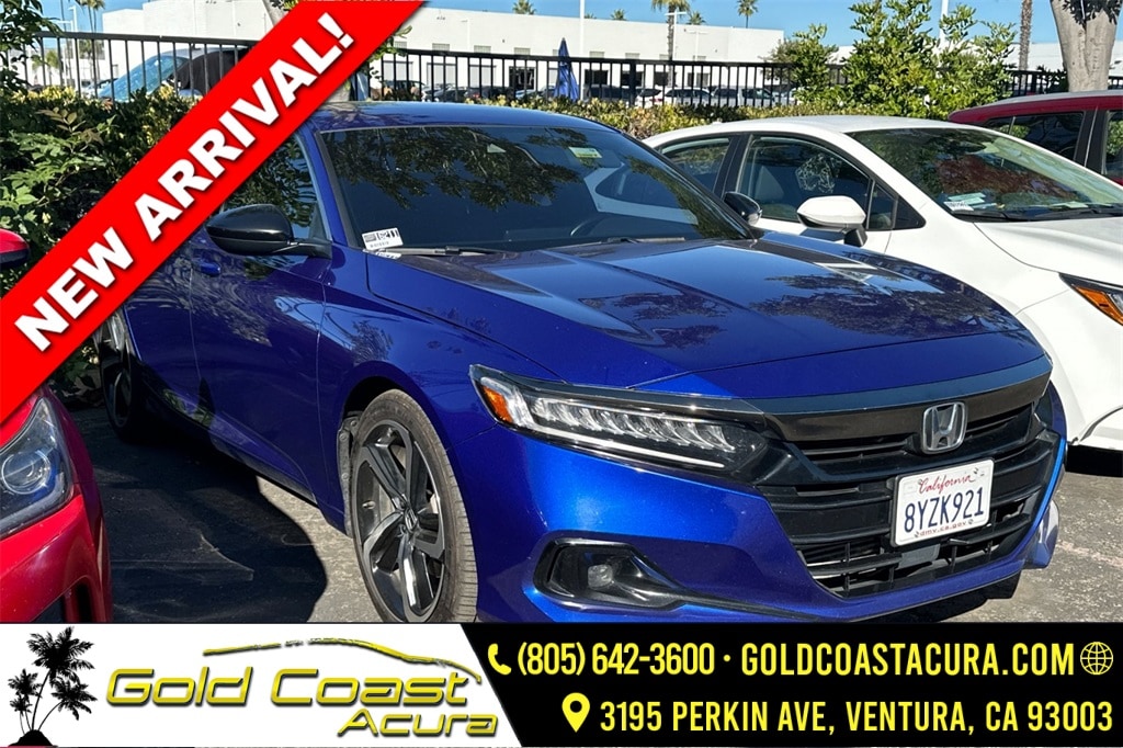 Used 2021 Honda Accord Sport 2.0T Sedan