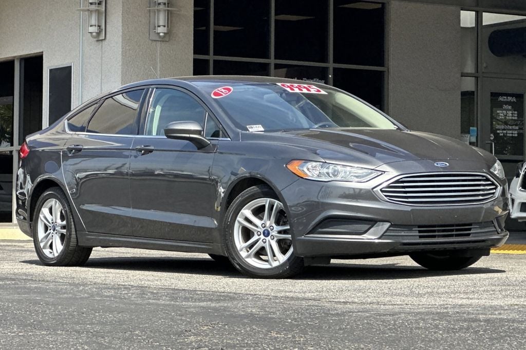 Used 2018 Ford Fusion SE with VIN 3FA6P0H74JR174247 for sale in Ventura, CA